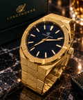 Longthorne signature, Gold black dial